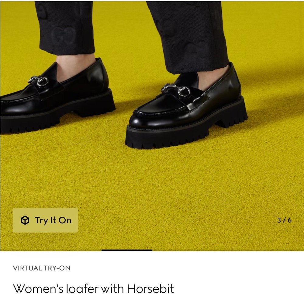 Gucci Black Women's Loafer with Horsebit